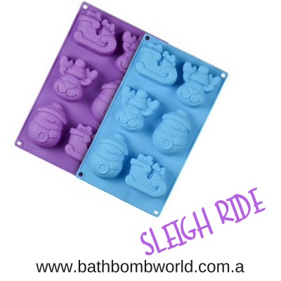 Sleigh Ride Silicone Mould